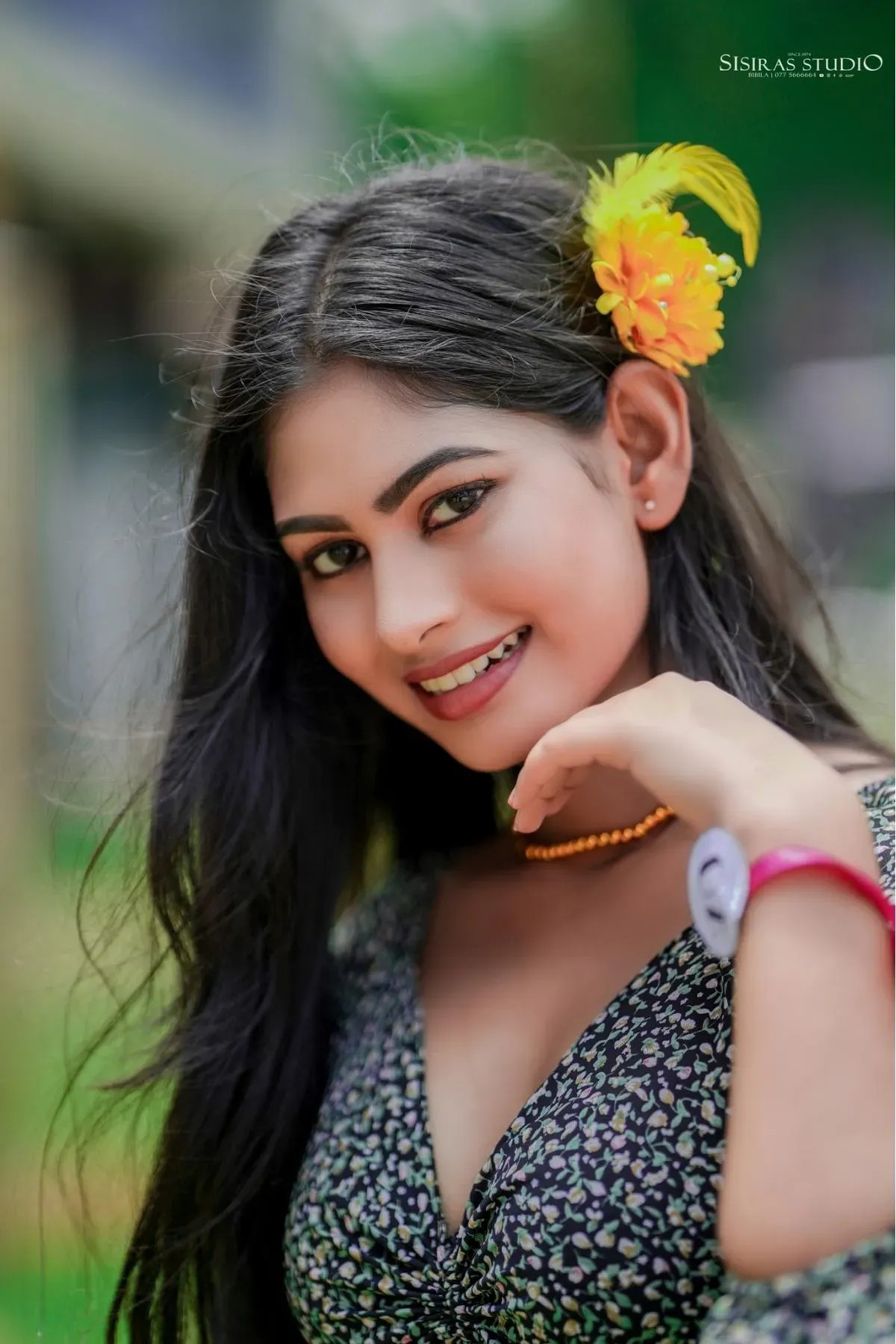 Sri Lanka glamour model Sandali exclusive fashion photoshoot in Colombo outdoor studio - YOU Magazine